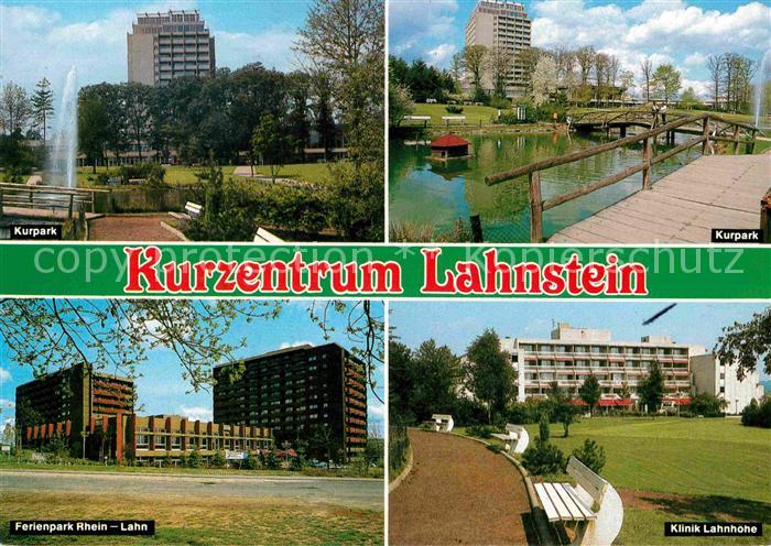 Lahnstein Kurpark Klinik Lahnhoehe Ferienpark-Rhein-Lahn