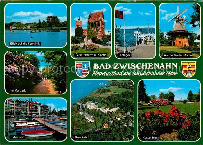 Bad Zwischenahn Kurklinik Glockenturm Anleger Ammerlaender-Muehle Eyhausen