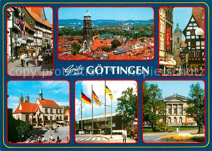 Goettingen Niedersachsen Stadtpartien Universitaetsstadt