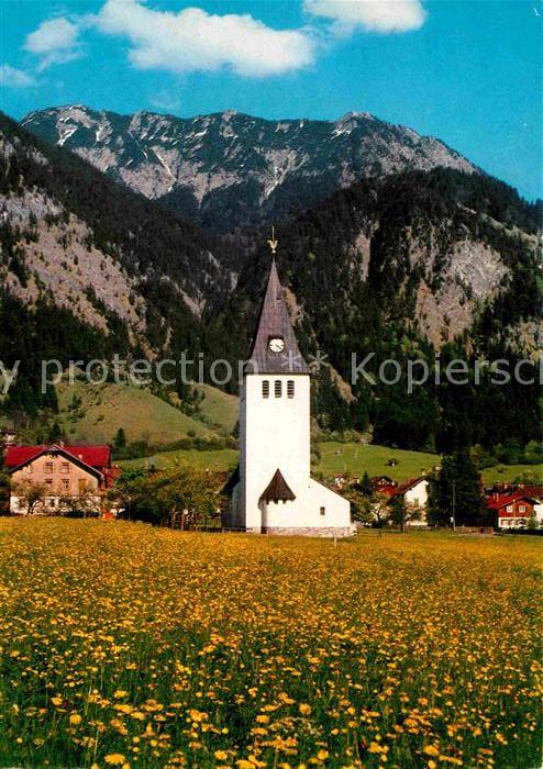 Bad Oberdorf bei Hindelang mit Iseler