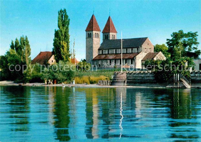 Insel Reichenau Bodensee St. Peter und Pauls-Kirche in Niederzell