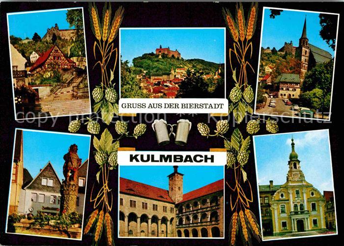 Kulmbach Bayern Bierstadt Kirchen Burg