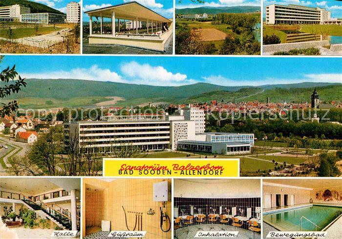 Allendorf Bad Sooden Sanatorium Balzerborn