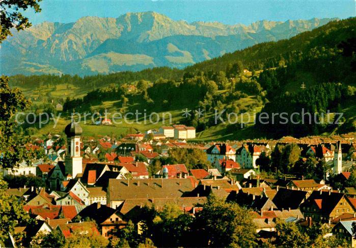 Immenstadt Allgaeu mit Daumengruppe