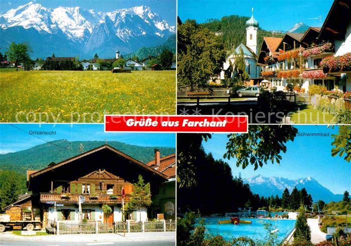 Farchant Ortspartien Schwimmbad