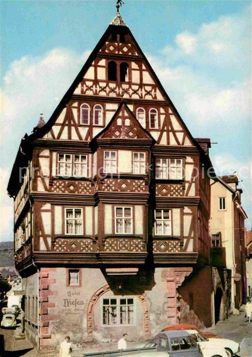 Miltenberg Main Hotel Riesen Fachwerk