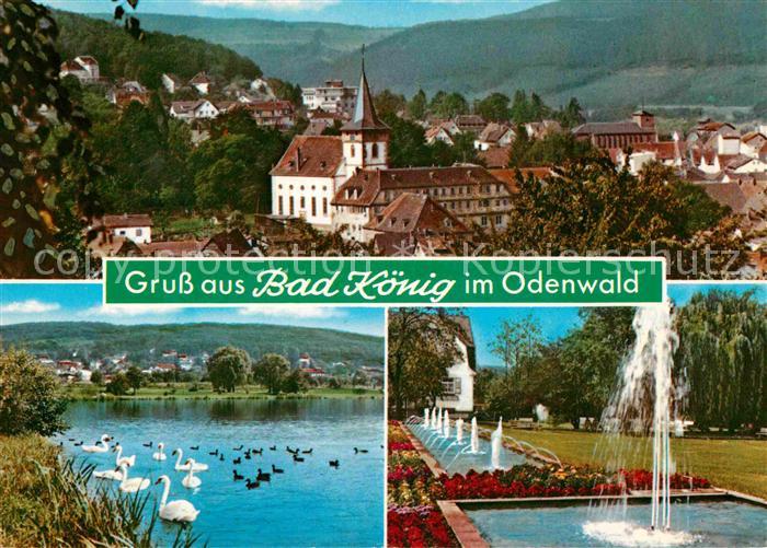 Bad Koenig Odenwald Kirchenpartie See