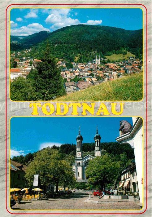 Todtnau am Feldberg im oberen Wiesental Kirchenpartie