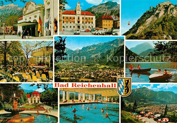 Bad Reichenhall Kurhaus Rathausplatz Predigtstuhl Thumsee Kurkonzert