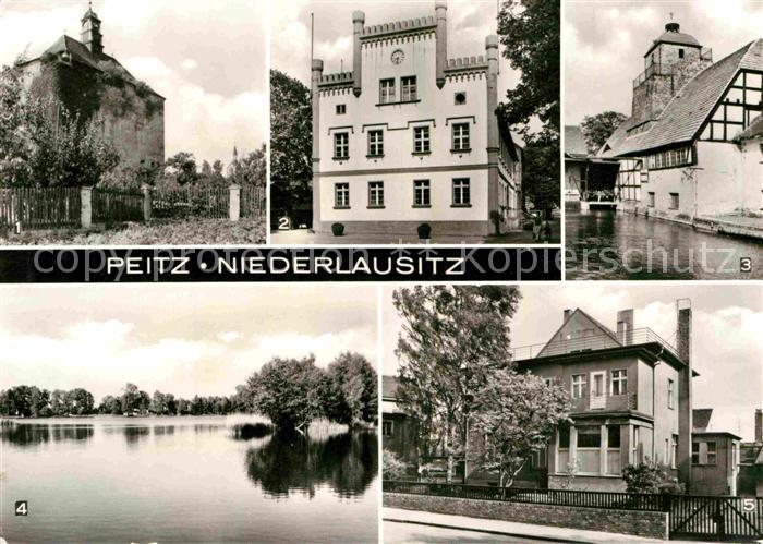 Peitz Festungsturm Rathaus Hammerwerk Peitzer Teiche Ambulatorium