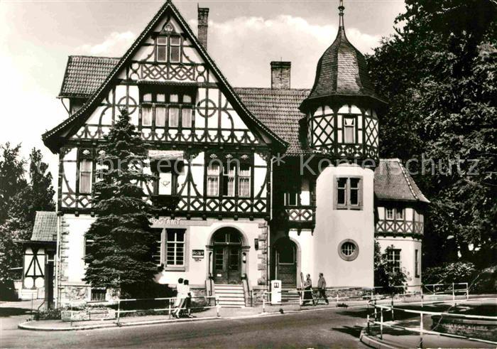 Bad Liebenstein Postamt Fachwerkhaus