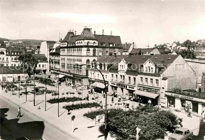 Aue Erzgebirge Marktplatz