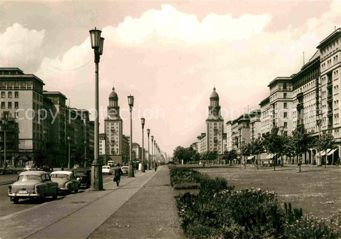 BERLIN  CITY Frankfurter Allee Frankfurter Tor Hauptstadt der DDR