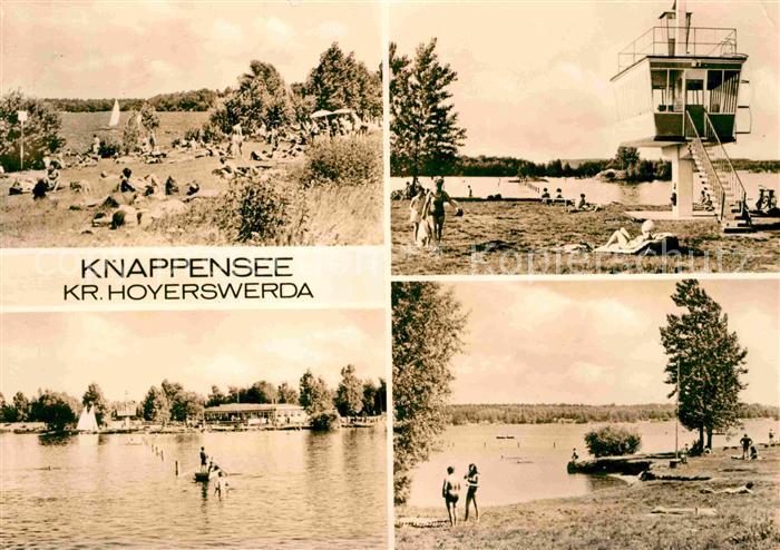 Knappensee Oberlausitz Badestrand Regattaturm