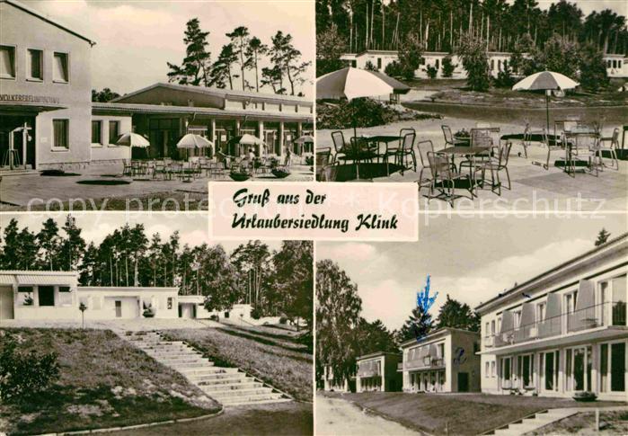 Klink Waren Urlaubersiedlung Ferienheime Gaststaette Terrasse