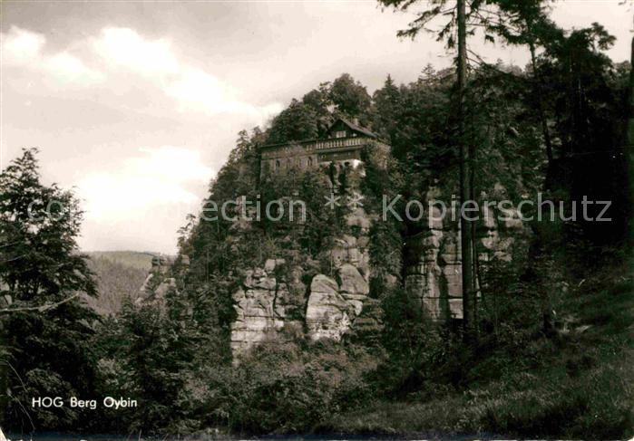 Oybin Sachsen HO Gaststaette Berg Oybin Zittauer Gebirge