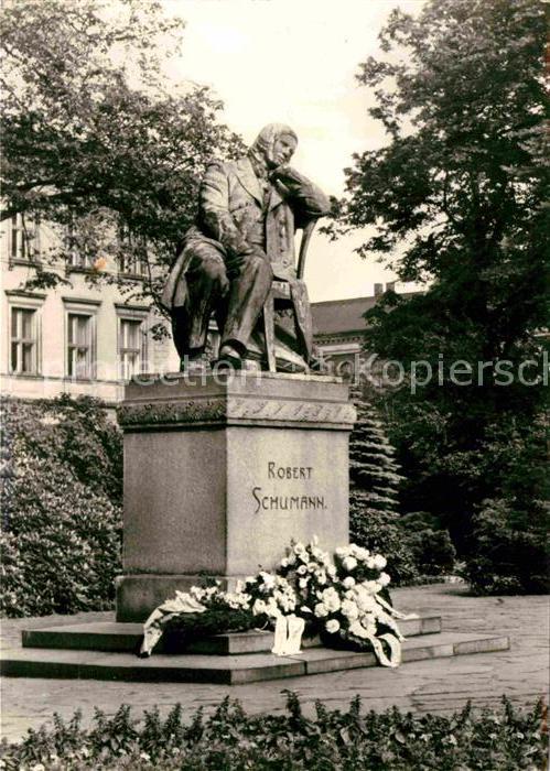 Zwickau Sachsen Robert Schumann Denkmal