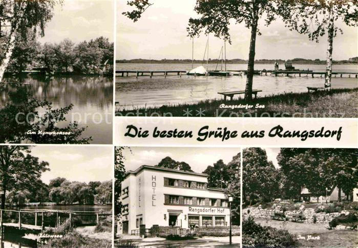 Rangsdorf Nymphensee Rangsdorfer See Park Hotel Zuelowsee