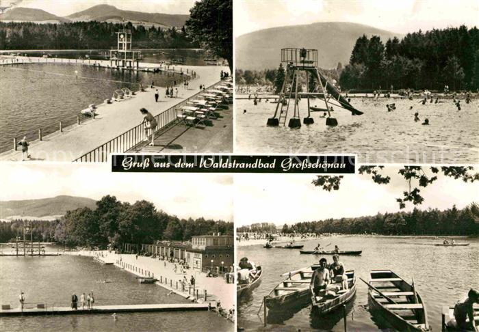 Grossschoenau Sachsen Waldstrandbad