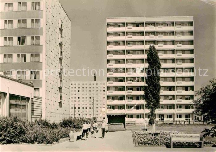 Gera Neubauten am Platz der Republik