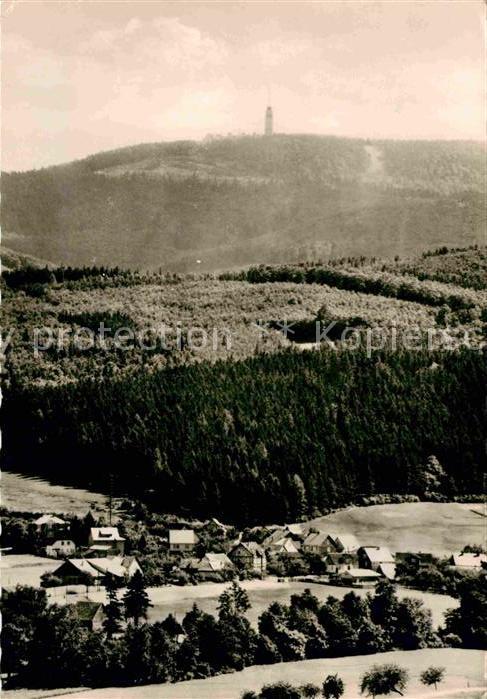Winterstein Emsetal Blick zum Inselsberg