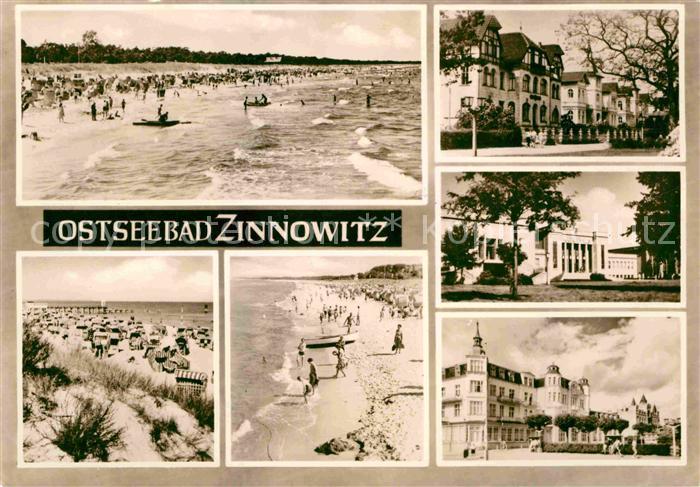 Zinnowitz Ostseebad Strand Ferienheime Kulturhaus