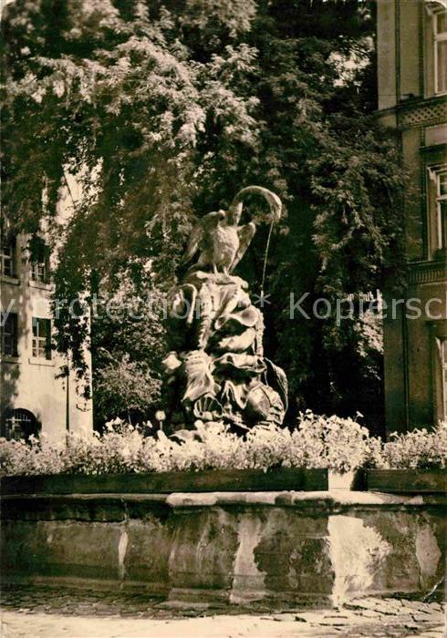 Zittau Schwanenbrunnen