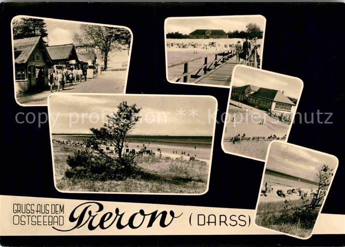 Prerow Ostseebad Kiosk Strand Steg