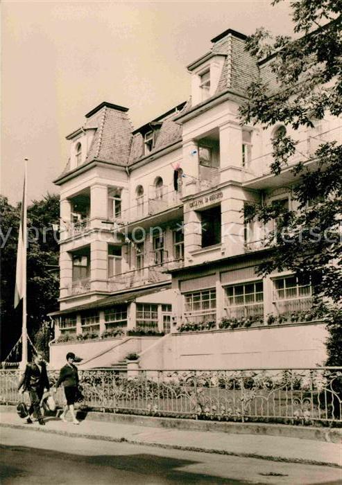 Heringsdorf Ostseebad Usedom FDGB Erholungsheim Giuseppe de Vitorio