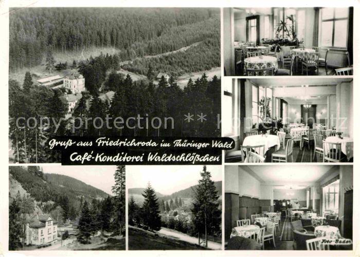 Friedrichroda Cafe Konditorei Waldschloesschen