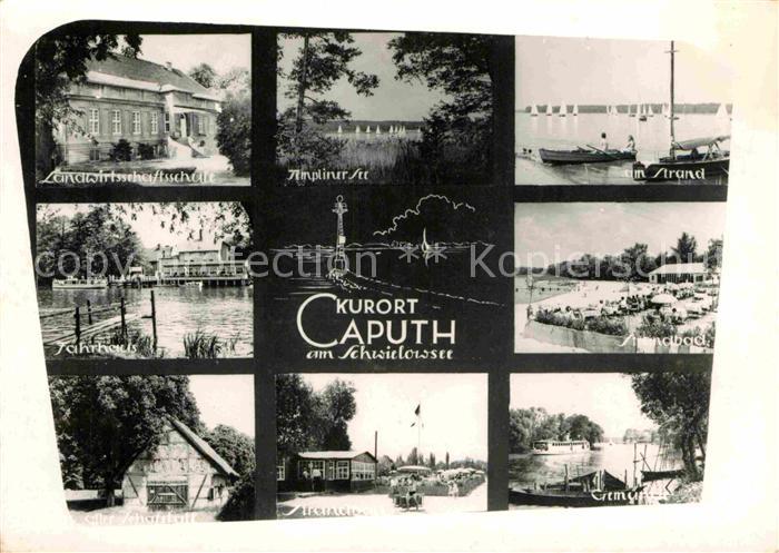 Caputh Landwirtschaftsschule Strand Faehrhaus Templiner See Schafstall Strandhau