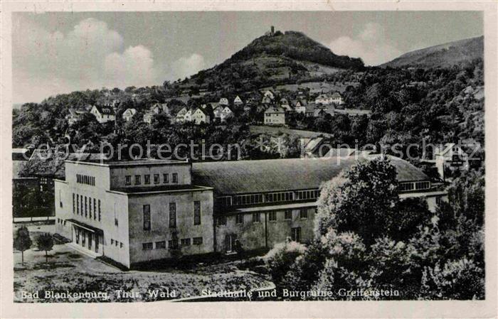 Bad Blankenburg Stadthalle Burgruine Greifenstein