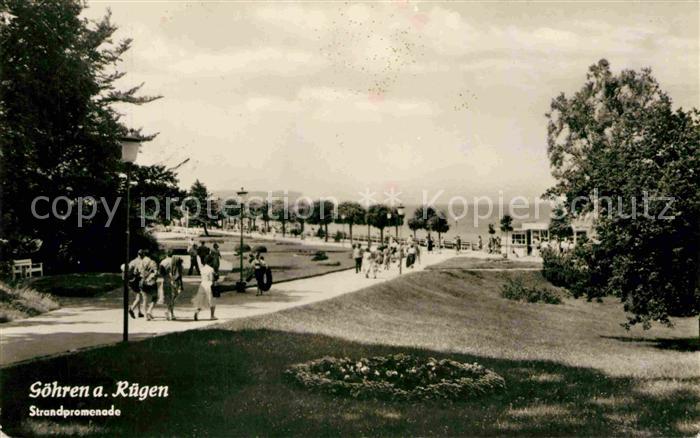 Goehren Ruegen Strandpromenade