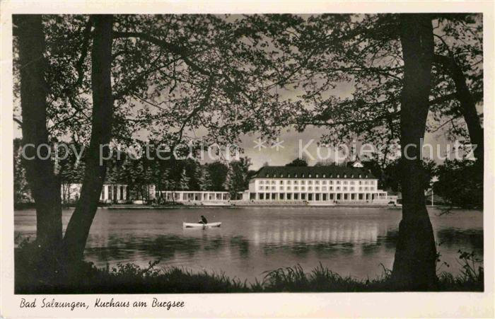 Bad Salzungen Kurhaus am Burgsee