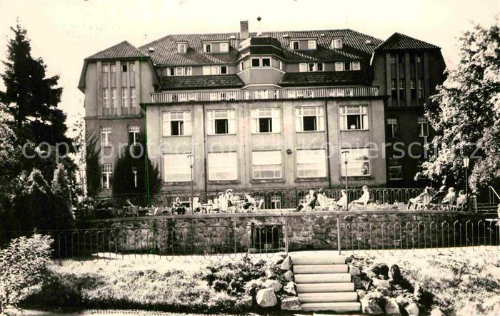 Friedrichsbrunn Harz Sanatorium Ernst Th?lmann