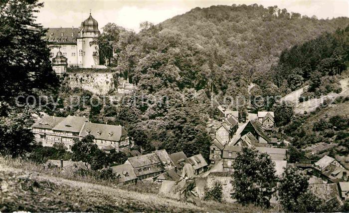 Stolberg Harz Blick in das Kalte Tal