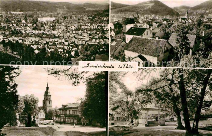 Friedrichroda Panorama Kirche Park