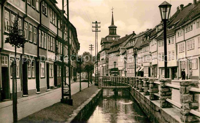Schmalkalden Thueringen Kanal Innenstadt