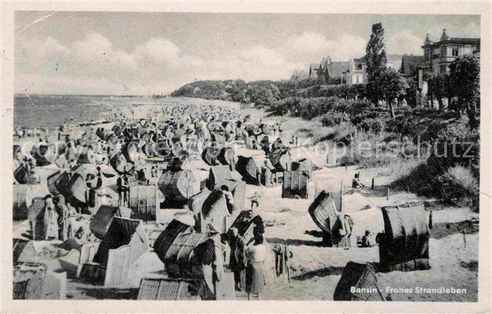 Bansin Ostseebad Frohes Strandleben