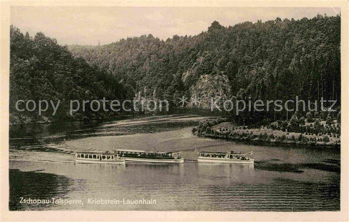 Kriebstein Lauenhain Zschopau Talsperre Ausflugsdampfer