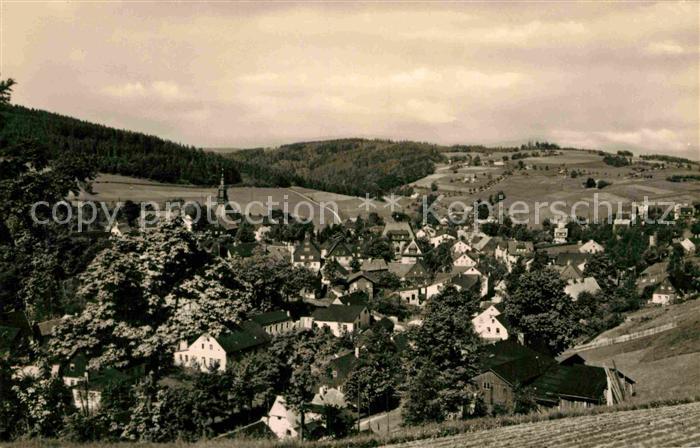 Seiffen Erzgebirge Panorama