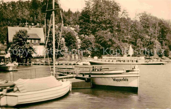 Kriebstein Zschopau Talsperre Bootsstation