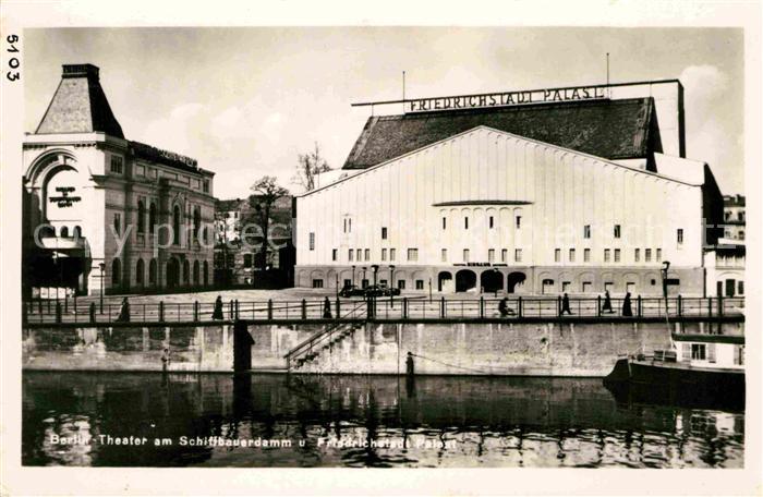 BERLIN  CITY Theater am Schiffbauerdamm und Friedrichstadt Palast