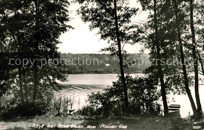 Bad Stuer Idyll am Plauer See Mecklenburgische Seenplatte Handabzug