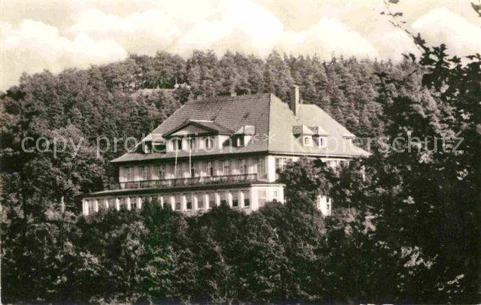 Gernrode Harz FDGB Erholungsheim Stubenberg