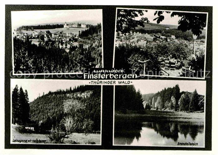 Finsterbergen Panorama Luftkurort Leinagrund Hainfelsen Brandleiteteich