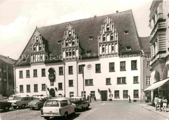 Meissen Elbe Sachsen Rathaus 15. Jhdt. Historisches Gebaeude