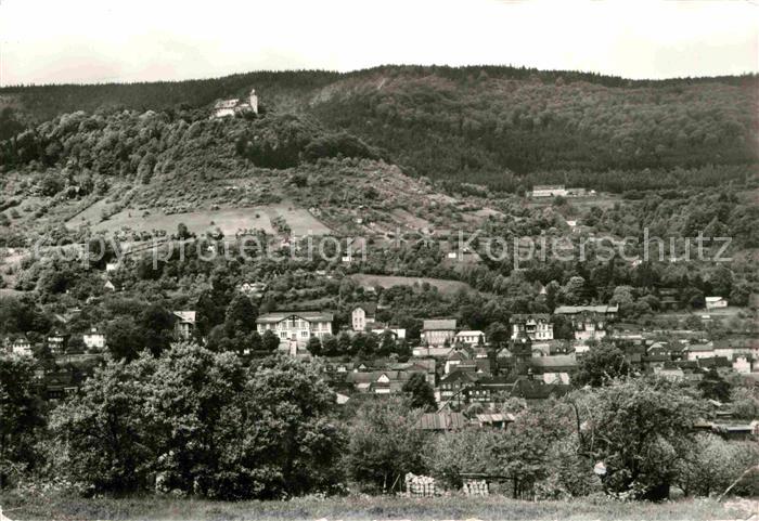 Bad Blankenburg mit Blick zur Burg