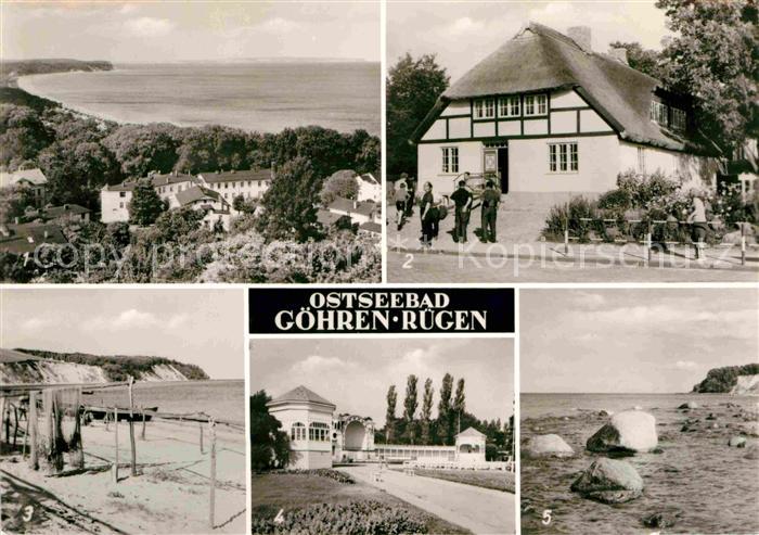 Goehren Ruegen Panorama Kueste Heimatstube Suedstrand Konzertplatz Steilkueste