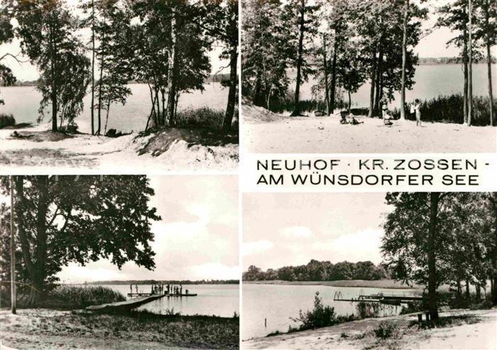 Neuhof Zossen Partien am Wuensdorfer See